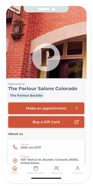 The Parlour Mobile App
